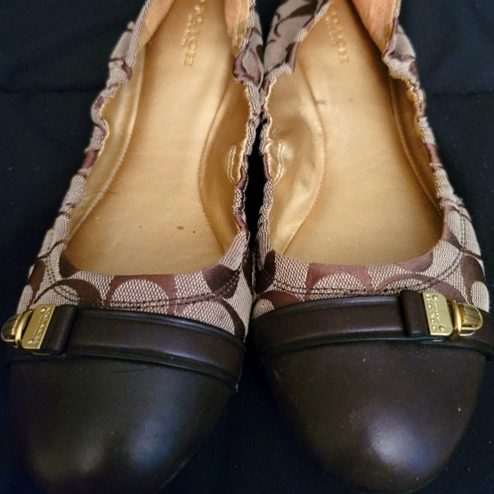Coach ballet shoes